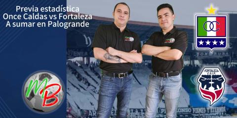 Datos estadísticos Once vs Fortaleza