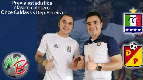 Clasico cafetero en Colombia. Once vs Pereira