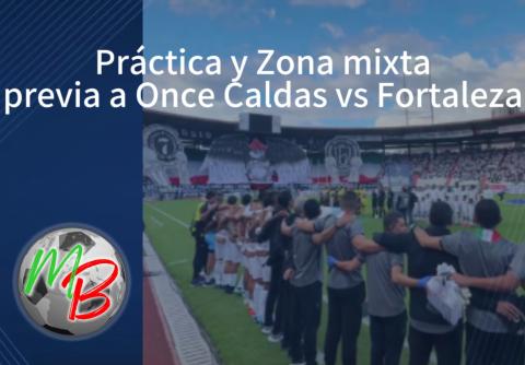Practica y zona mixta en Palogrande