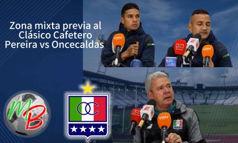 Zona mixta previa al clásico 