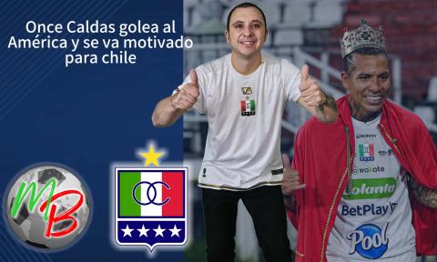 Once vence 3x0 al America en Palogrande