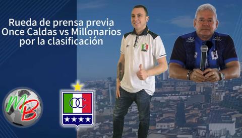 Rueda de Prensa Once Caldas