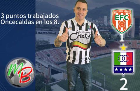 Once Caldas gana en Envigado