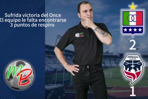 Victoria del Once en Palogrande 2x1 a Fortaleza