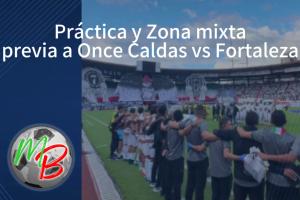 Practica y zona mixta en Palogrande