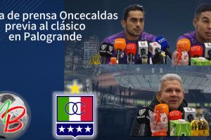 zona mixta en Palogrande Once Caldas vs Pereira