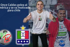 Once vence 3x0 al America en Palogrande