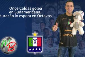 Once Caldas goleo en Palogrande 