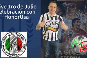 Celebración 1ero de Julio con los hinchas