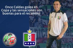 Once Caldas golea al Patriotas en Palogrande 
